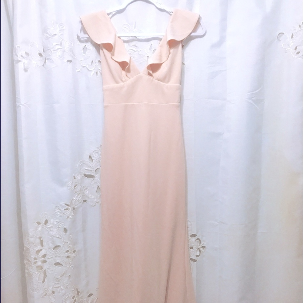 Lulu’s Blush Maxi Dress XS